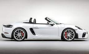 See Photos Of The Porsche 718 Spyder Boxster Spyder Porsche Boxster Spyder Porsche Convertible