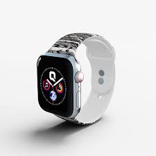 Qalo Gridlock Watchband Aspen Edition Apple Watch Watch Bands Apple Watch Bands