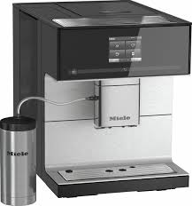 This coffee machine cleans and descales itself so you dont have to! Coffee Machines Miele Cm 7350