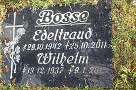 Grab Von Edeltraud Bosse 29 10 1942 25 10 2011 Friedhof Westerholt Gefällt dir der vorname bosse oder heißt du sogar selbst bosse?