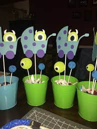 Almost Complete Monsters Inc Baby Shower Center Pieces Monsters Inc Baby Shower Disney Baby Shower Monsters Inc Baby