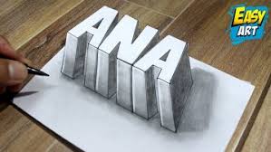 Como Dibujar Nombres 3d Social Useful Stuff Handy Tips
