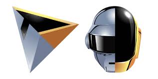 Daft punk use this aesthetic to tranform their music into true performance, often sacrificing visibility and practicality for effects. Daft Punk Cursor Custom Cursor