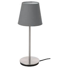 Skottorp Skaftet Tischleuchte Grau Vernickelt Ikea Deutschland Lampentisch Tischleuchte Ikea
