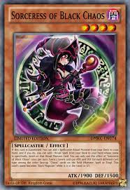 sorceress of black chaos by bdsceptyr custom yugioh cards yugioh monsters yugioh cards