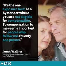 Maybe you would like to learn more about one of these? 7 30 Eight Months Ago James Wallner Was Told He May Only Have 12 Months To Live The Veterinary Scientist Mesothelioma After Living In A Mr Fluffy Home As A Child And