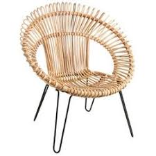 Fauteuil En Rotin Naturel Et Metal Aubry Gaspard Fauteuil Rotin Fauteuil Rond Fauteuil Osier