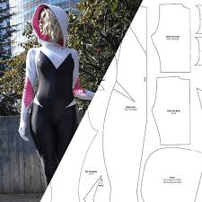 Spider Gwen Cosplay Pattern Randomtuesday Posted by gipon on 26th sep 2017.