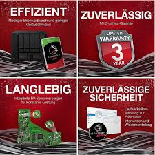 Seagate 3.5'' 8 tb ironwolf st8000vn004 sata 3.0 7200 rpm hard disk. Seagate 2er Set Ironwolf Nas Hdd St8000vn004 8tb 3 5 Zoll Sata 6 Gbit S Cmr Cyberport