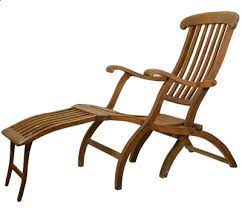 People threw deck chairs off titanic as flotation devices. See Deck Chair Salvaged From The Titanic Artnet News