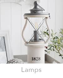 Check spelling or type a new query. New England Style Lamps Coastal White Table Lamp