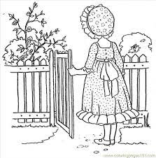 Print them all for free. Holly Hobbie Coloring Page For Kids Free Holly Hobbie Printable Coloring Pages Online For Kids Coloringpages101 Com Coloring Pages For Kids