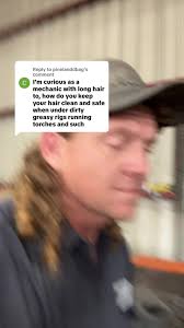 How to Protect Long Hair While Working