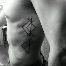 Rib tattoos for men are some of the most popular tattoos and designs. Rib Cage Side Manly Small Minimalist Geometric Tattoo Ideas For Men Geometrictattoos Rib Tattoos For Guys Small Rib Tattoos Rib Tattoo