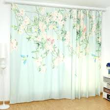 shabby chic curtain white one ruffle