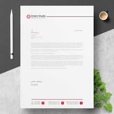 Letterhead Template Letterhead Design Inspiration Letterhead Business Letterhead Template