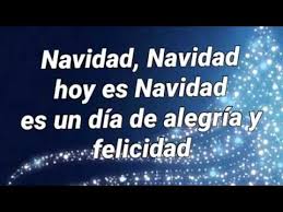 Hoy Es Navidad Pista Con Letra Youtube