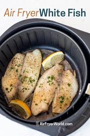 Snapper or other white, firm fish, soaked in egg, mustard and seasoning, dusted in saltines. Air Fryer White Fish Recipe Keto Healthy Low Carb Air Fryer World