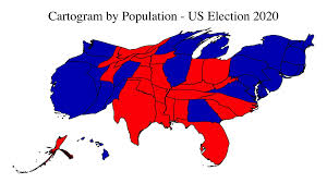How The People Really Voted Why Geographically Correct Maps Show By Data4help The Startup Medium