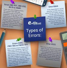How To Correct An E File Rejection E File Com