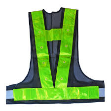 16 Led Light Up Reflective Vest Safety Outdoor For Running Cycling Camping Unbrandedgeneric Running Safety Safety Vest Reflective Vest