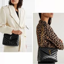 The quilted design, complete with a ysl monogram closure, has been released in a number of new colours and materials. Saint Laurent Loulou Small Quilted Leather Shoulder Bag Luxury Bags Wallets On Carousell