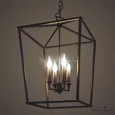 We did not find results for: Matte Black 4 Light Square Open Cage Led Pendant Lantern Chandelier Lantern Light Fixture Cage Light