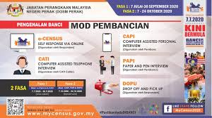 Banci penduduk dan perumahan malaysia 2020 adalah projek banci yang akan dijalankan di semua kawasan perumahan dan kediaman di seluruh malaysia pada tahun. Siaran Banci Penduduk Perumahan 2020