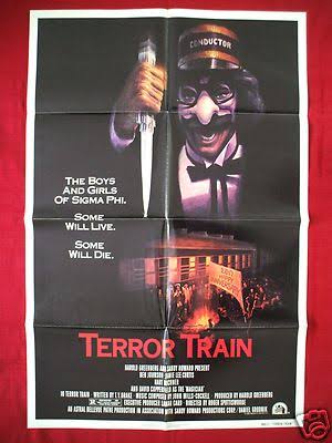 TERROR TRAIN * 1980 ORIGINAL MOVIE POSTER 1SH JAMIE LEE CURTIS HALLOWEEN NM  | eBay
