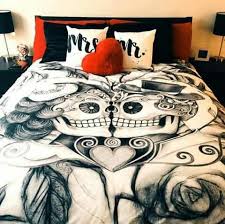 V I O L E T T A O P H E L I A Skull Bedroom Skull Bedding Skull Decor