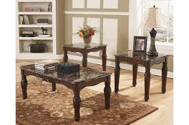 With table is crafted with some amazing quality solid wood that makes. Ashley Furniture Coffee Table End Tables It Is The All American Way