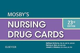 Otc drug cards can provide you with an allowance for some products. Mosby S Nursing Drug Cards Nutz Rn Msn Med Patricia A Albanese Bs In Pharmacology Ms Phd Joseph A 9780323320818 Pharmacology Amazon Canada