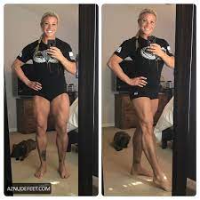 ASHLEY HROMYAK Feet - AZNudeFeet