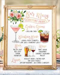 Digital Printable Botanical Wedding Bar Menu Sign His And Hers Signature Drinks Cocktails Signs Chalkboard Christmas New Year Idm20 Wedding Bar Menu Sign Bar Menu Wedding Wedding Signature Drinks