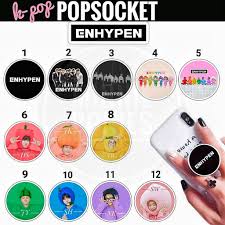 Popsockets makes expanding phone grips, mounts and wallets. Popsocket Enhypen Kpop Pop Socket Boyband Enhypen Popsockets Kpop Enhypen Korea Boy Band Shopee Malaysia