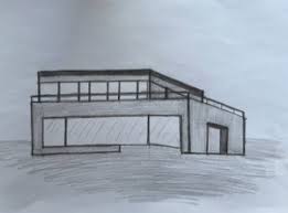 Heute gibt es so einige kostenlose programme mit denen du dein haus zeichnen kannst. 1 Punkt Perspektive Haus European School Of Design