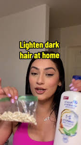 Lighten hair at home using #vitaminchairchallenge! ✨ As someone who knows  nothing about dying and color removing hair, this technique comes in  clutch! Remember to not overdo as it does dry out hair! ...