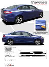 details about ford fusion 2013 2019 topside pro grade 3m vinyl side pin stripes decals graphic