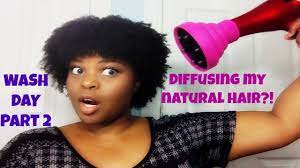 How to dry natural hair with a diffuser. Natural Hair The Lco Method And Diffusing Type 4 Hair Veda2015 Day 19 Youtube