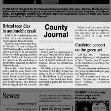 Bristol Teem Dies in automobile crash