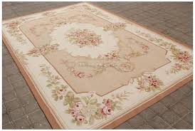 french chic aubusson rug light pink