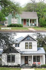 Adding A Second Story To A Small Bungalow Small Bungalow Ranch Remodel House Exterior