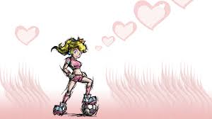 The outer edges of these lines should end up at the horizontal construction line. Princess Peach Mario White Heart Soccer Football Drawing Sketch Wallpapers Hd Desktop And Mobile Backgrounds