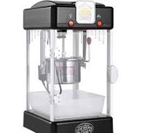 SKYSHALO Popcorn Maker, 300 W Popcorn Popper Machine, 2.5 oz. Kettle Makes  4 qt. per Batch, Tabletop Popcorn Machine, Black TSBMHJHS25OZ2NI7GV1-250311