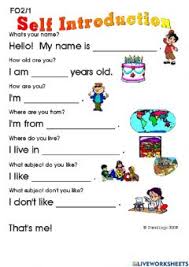 How to introduce yourself/someone in germanposted by sandra rösner on jun 18, 2012 in language. Introducing Yourself Worksheets And Online Exercises