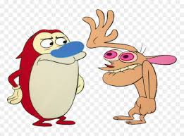 Nickelodeon the splat 90s coloring book rugrats ren & stimpy hey arnold! Ren Stimpy Fighting Ren And Stimpy Hd Png Download Vhv
