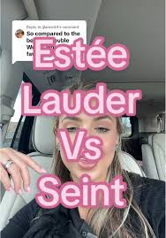 Replying to @jjlance04 Estée Lauder Double Wear Foundation versus Seint  Cream Makeup. Which is my favorite? #girlythings #makeuphacks #makeupreview  #cosmetics #esteelauder #doublewear #makeupover30