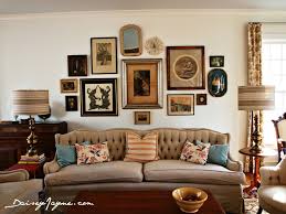 The Gallery Wall 99 Done Vintage Living Room Design Cheap Wall Decor Living Room Wall