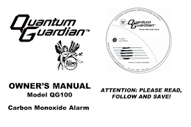 The patented nighthawk™ carbon monoxide alarms use an electrochemical co sensor. Quantum Guardian Qg100 Owner S Manual Manualzz