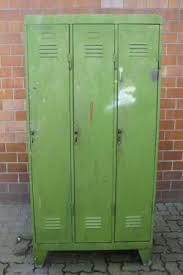 3er Spind 3 Turiger Spint Metallschrank Industrie Loft Schrank Loft Schrank Spind Spint Schrank